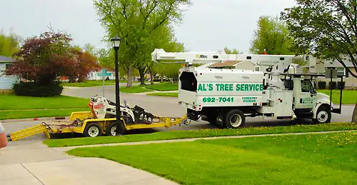 Al's Tree Service Truck